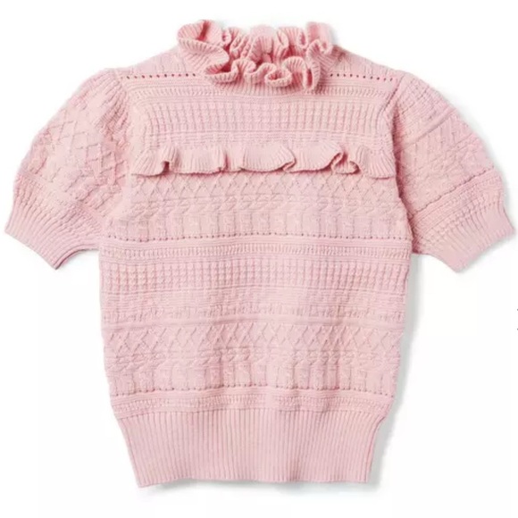 Janie and Jack Other - Janie and Jack The Heights Sweater Top in Peachskin Girls size 12